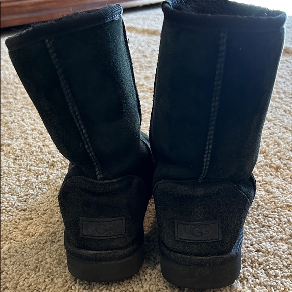 UGG Black Suede Boots - Picture 2 of 8